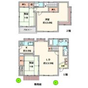 座間市戸建ての間取り画像