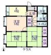 モスイハイツの間取り画像