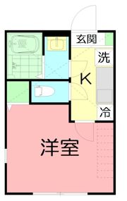 VINCITORE東海大学前の間取り画像