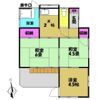 山下貸家の間取り画像