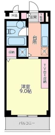 プリメーラ湘南の間取り画像