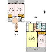 テレパレス湘南平塚 1号棟の間取り画像