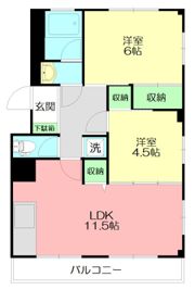 サンモール鳥居の間取り画像