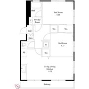 サンモール鳥居の間取り画像