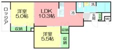 新築鶴見3LDKの間取り画像