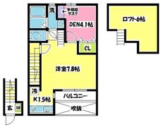 ROND V番館の間取り画像