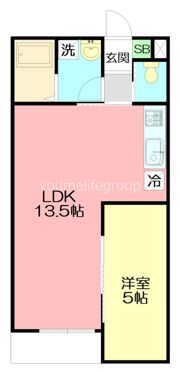 East Coastの間取り画像