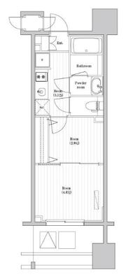 TOPAZ本厚木の間取り画像