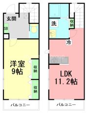 ウッドガーデンの間取り画像