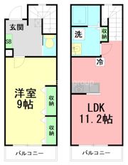 ウッドガーデンの間取り画像