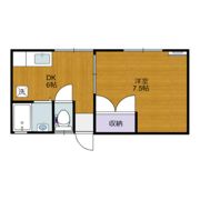 バッカナーレIの間取り画像