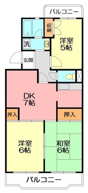 ハイツエントピアの間取り画像