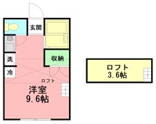 ロイヤルエモンド藤沢の間取り画像