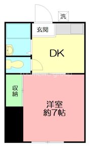 加賀ハイツCの間取り画像