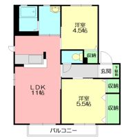 アルトヴィラ湘南の間取り画像