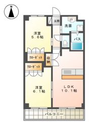 プラザ・シフォレIの間取り画像