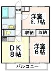 シュトラーセ藤沢 B棟の間取り画像