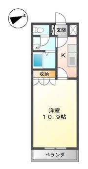 サニーヒルの間取り画像