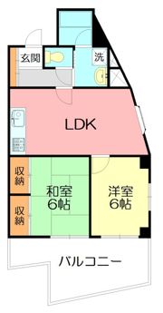 ジョーマリーハイツIIの間取り画像