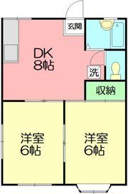 ドミールKIIの間取り画像