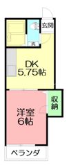 レーンコーポラスの間取り画像