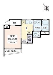 メゾンKの間取り画像