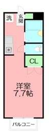 ガーデンコート仲宿IIの間取り画像
