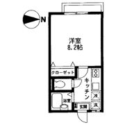 ラカーサ本厚木の間取り画像