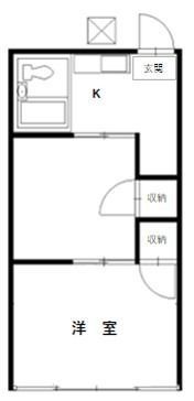 クロノス秦野南の間取り画像