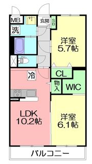 テラス279の間取り画像