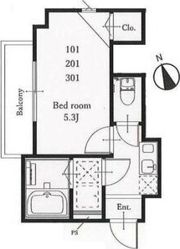 FIORE戸塚 壱番館の間取り画像