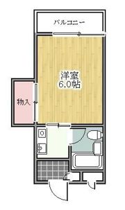 ウインド小田原の間取り画像