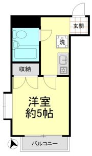 メゾンド・グルワールの間取り画像