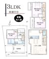 横浜市港南区笹下3丁目 貸家の間取り画像