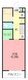 ファイブスター東海A棟の間取り画像