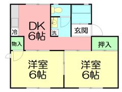 セジュール中原の間取り画像