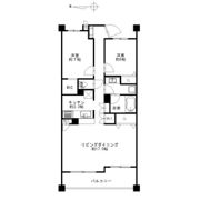フォルスコート茅ヶ崎ラチエン通りの間取り画像