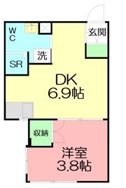 ヴィラ オペラの間取り画像