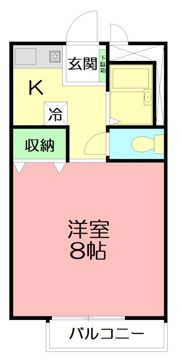 シーサイドKの間取り画像