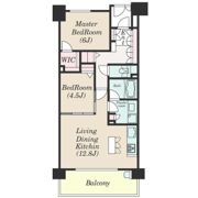 クリオ湘南茅ヶ崎の間取り画像