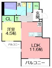 （仮）リバービレッジ中海岸の間取り画像