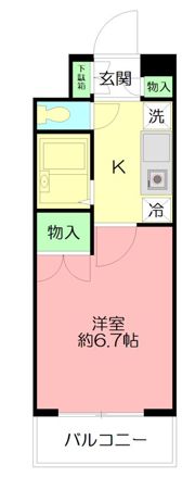 フレンズえびなの間取り画像