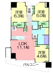 グランカーサ藤沢の間取り画像