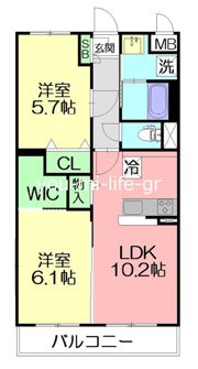 プラザ富の間取り画像