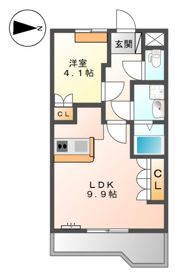 ラベンダーリブの間取り画像