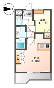 ラベンダーリブの間取り画像