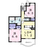リーバ グラジーアの間取り画像