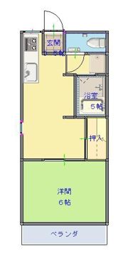 川名サンコーポの間取り画像