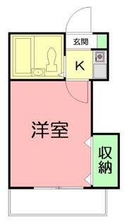 パレス海老名の間取り画像