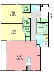 メゾン湘南江の島の間取り画像